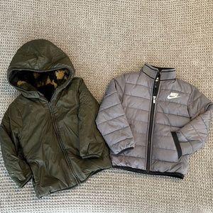 2 toddler coats